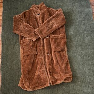 Forever 21 Brown Fuzzy Coat